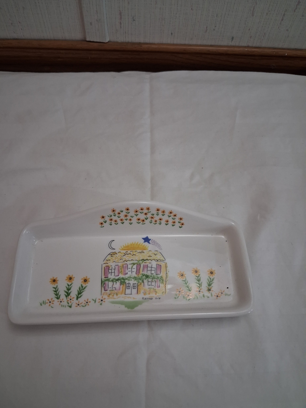 Pfaltzgraff Eye Where Tray Made by Insights 2003 French Country Trinket Dish
